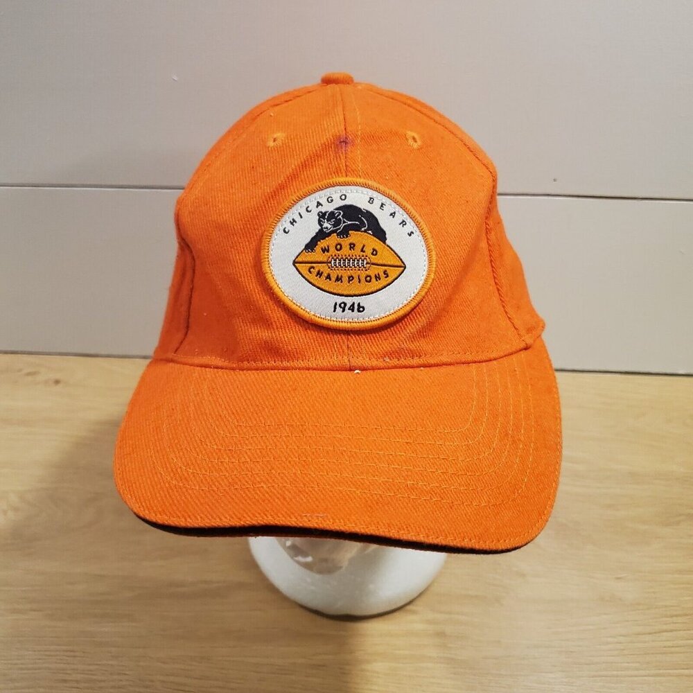 CHICAGO BEARS 1946 Budweiser Hat fitted Baseball Vintage 90s Cap Dad Trucker